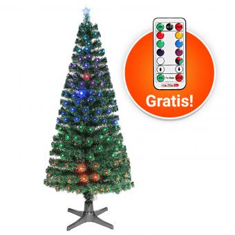 B-goods artificial Christmas tree with LED color change with remote control