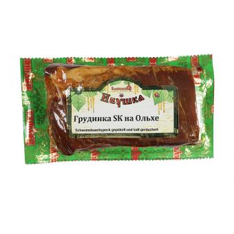 Lackmann smoked pork belly "Grudinka na Olche", approx. 300g