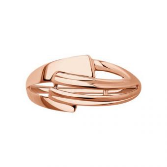 Sokolov ladies ring in 585 red gold