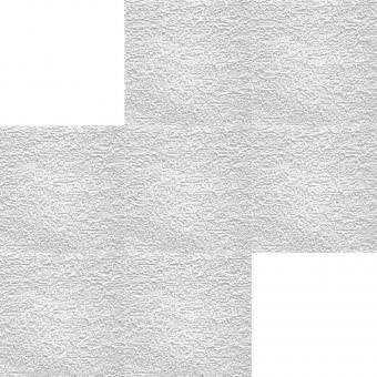 Marbet ceiling tiles Terra white, 50x50cm, 12 cm height