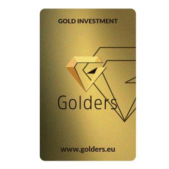 Golders Инвестиционное золото 999.9 пробы - слиток весом 5 грамм