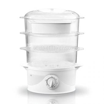 B-Ware BEM Electric steamer 9L and 800W pot with timer