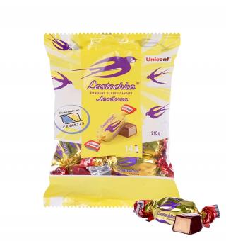 Fondant confectionery set: Lastochka, Romaschki &amp; Vasilki (630 g total)