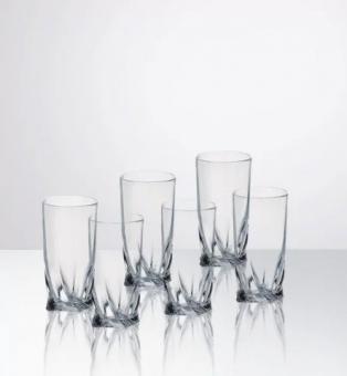 Vodka glasses - set "QUADRO 8" 6 pcs.