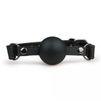 Ball gag with big silicone ball