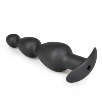 Long Hollow Silicone Anal Plug