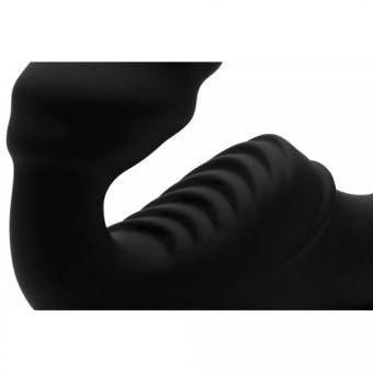 Pro Rider Strapless Strap-on Vibrator - Schwarz