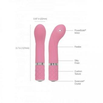 Pillow Talk Racy Mini G-Spot Vibrator - Pink