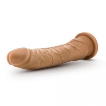 Dr. Skin - Realistischer Dildo mit Saugnapf – Mokka