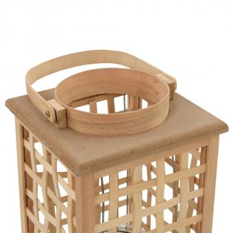 Candle holder Hanging bamboo candle holder Lantern lantern 49/84cm