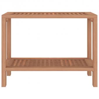 Badezimmer-Beistelltisch 60x30x45 cm Massivholz Teak