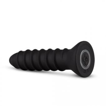 Spiraliger Plug Anal-Vibrator - Klein