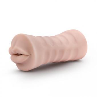 M for Men - Masturbator Sky mit Kugelvibrator - Mund