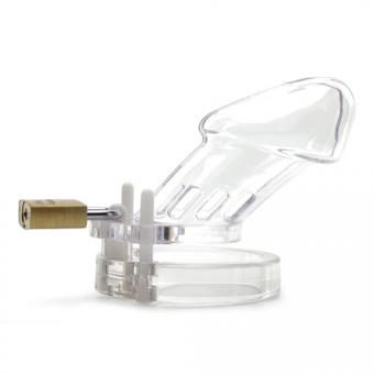 CB-6000 Chastity Cage - Transparent - 37 mm