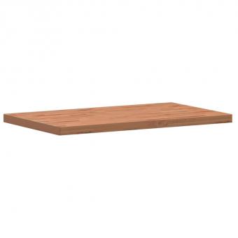 Waschtischplatte 100x60x4 cm Massivholz Buche