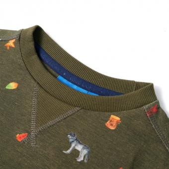 Kinder-Sweatshirt Khaki 104