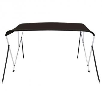 3-Bow Bimini-Top Schwarz 183x196x137 cm