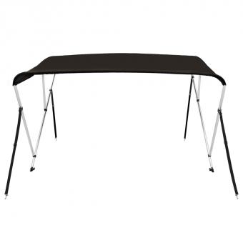 3-Bow Bimini-Top Schwarz 183x180x137 cm