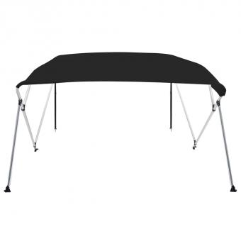 4-Bow Bimini-Top Schwarz 243x210x137 cm