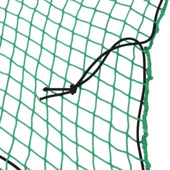 Anhängernetz mit Gummiseil Grün 6x3 m PP