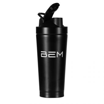 BEM Thermoflasche mit einem Shaker Ball für heiße oder kalte Getränke 750 ml