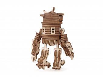 Lemmo 3D-Holz-Modell Bausatz - beweglicher Roboter "PHIL"