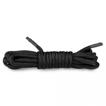 Schwarzes Bondageseil - 5 m