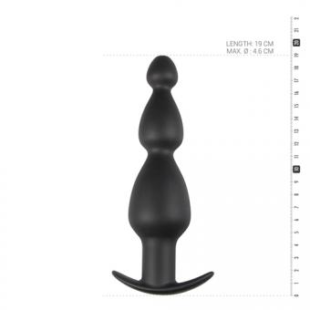 Long Hollow Silicone Anal Plug