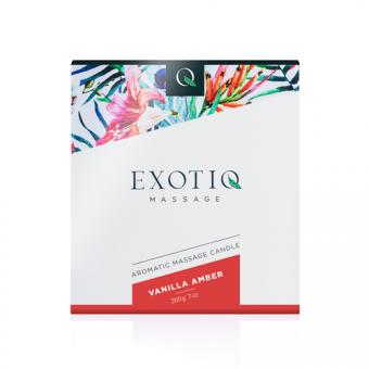 Exotiq Massagekerze Vanilla Amber - 200g