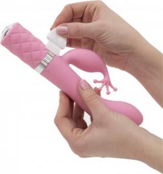 Pillow Talk - Kinky Rabbit & G-Punkt-Vibrator - Rosa