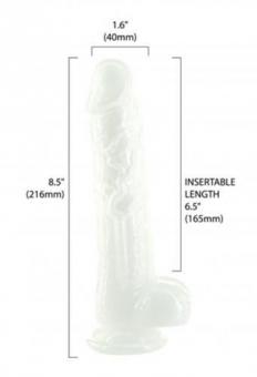 Addiction - Pearl-Dildo mit Saugnapf - 20 cm