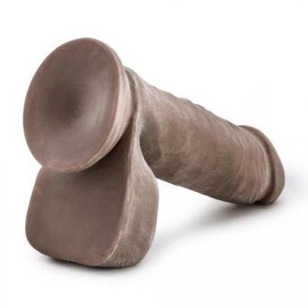 Dr. Skin – Mr. Magic Dildo mit Saugnapf 22,8 cm – Schokolade