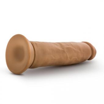 Dr. Skin – Realistischer Dildo mit Saugnapf 24 cm – Mokka