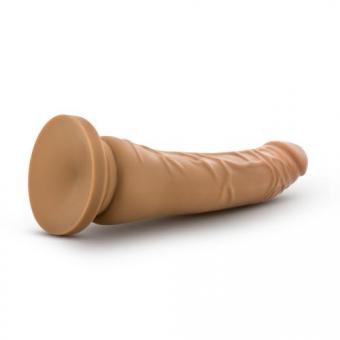 Dr. Skin - Realistischer Dildo mit Saugnapf – Mokka