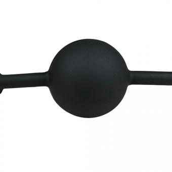 Ball gag with silicone ball