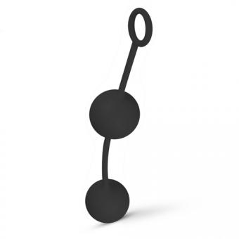 Love balls with counterweight - black