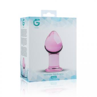 Glass anal plug No. 26