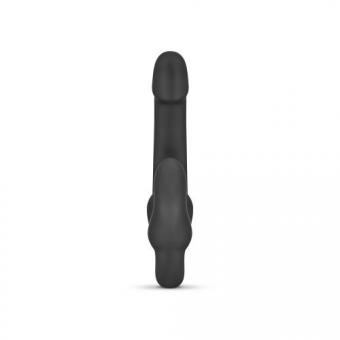 No-Parts - Morgan Strapless Strap-On Dildo - 22 cm - Black