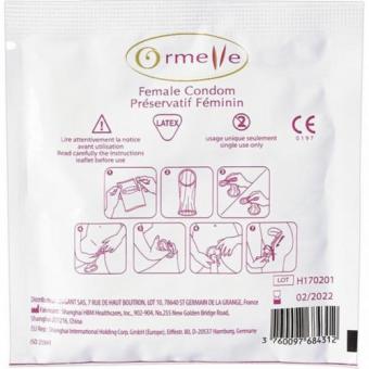 Женские презервативы Ormelle - 5 штук