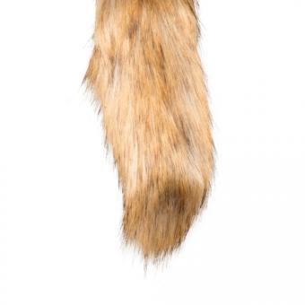 Medium size foxtail anal plug