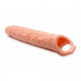 Extender penis sleeve with nubs - Light Skin