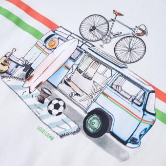 Kinder-T-Shirt Ecru 140