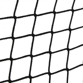 Anhängernetz mit Gummiseil Schwarz 3,5x3 m PP