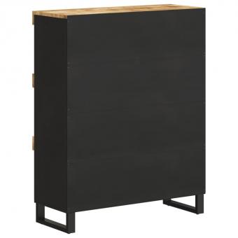 Side cabinet 85x33x107 cm solid wood mango