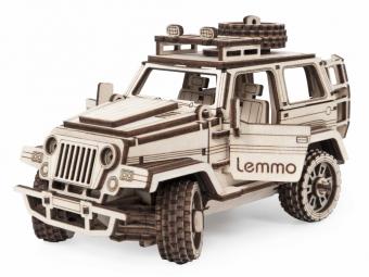 Lemmo 3D Model Kit Wooden Off-Road Car "Trix"