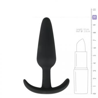 Silikon-Buttplug mit Griff - Medium