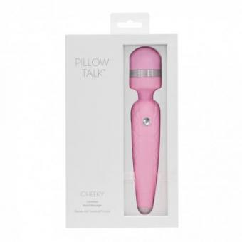 Pillow Talk Cheeky Wand Vibrator - Rose