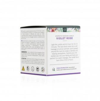 Exotiq Massage Candle Violet Rose - 60g