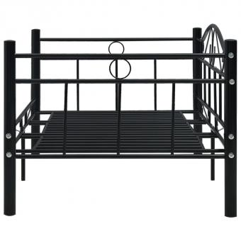 Metal bed frame 90x200cm metal bed Bedroom bed white/black