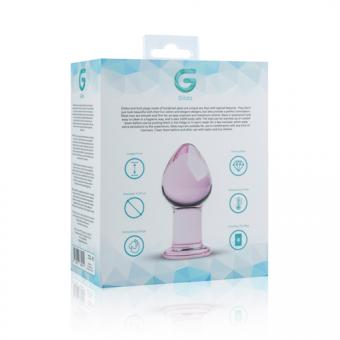 Glass anal plug No. 26